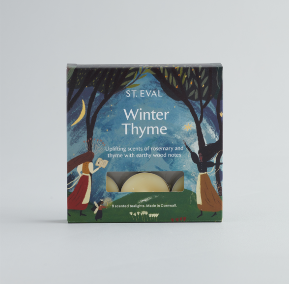 St Eval Winter Thyme Christmas Scented Tealight