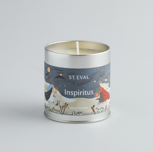 St Eval Inspiritus Christmas Scented Tin