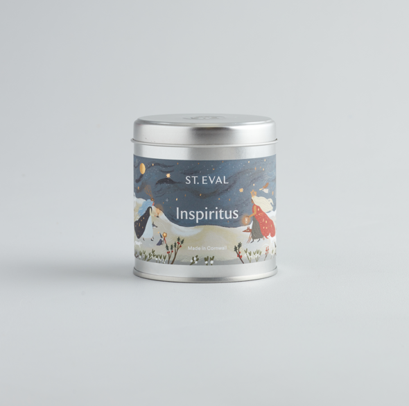 St Eval Inspiritus Christmas Scented Tin