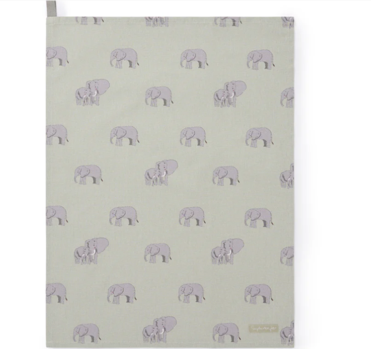 Sophie Allport Tea Towel - Elephant