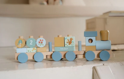 Little Dutch Stacking Trian - Forest Friends