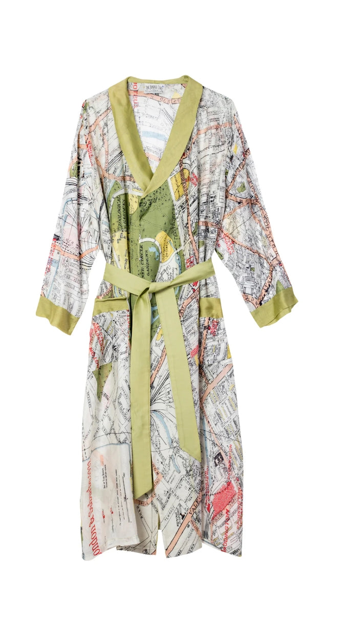 One Hundred Stars London Map Gown