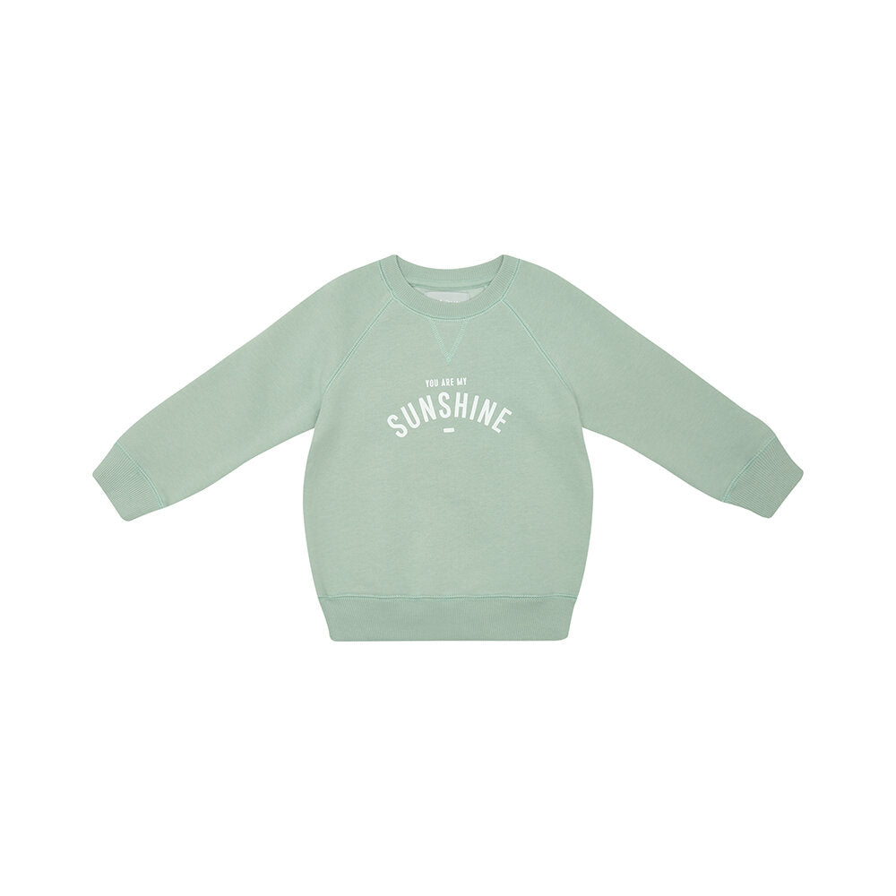 Bob & Blossom You Are my Sunshine Sweatshirt - Sage
