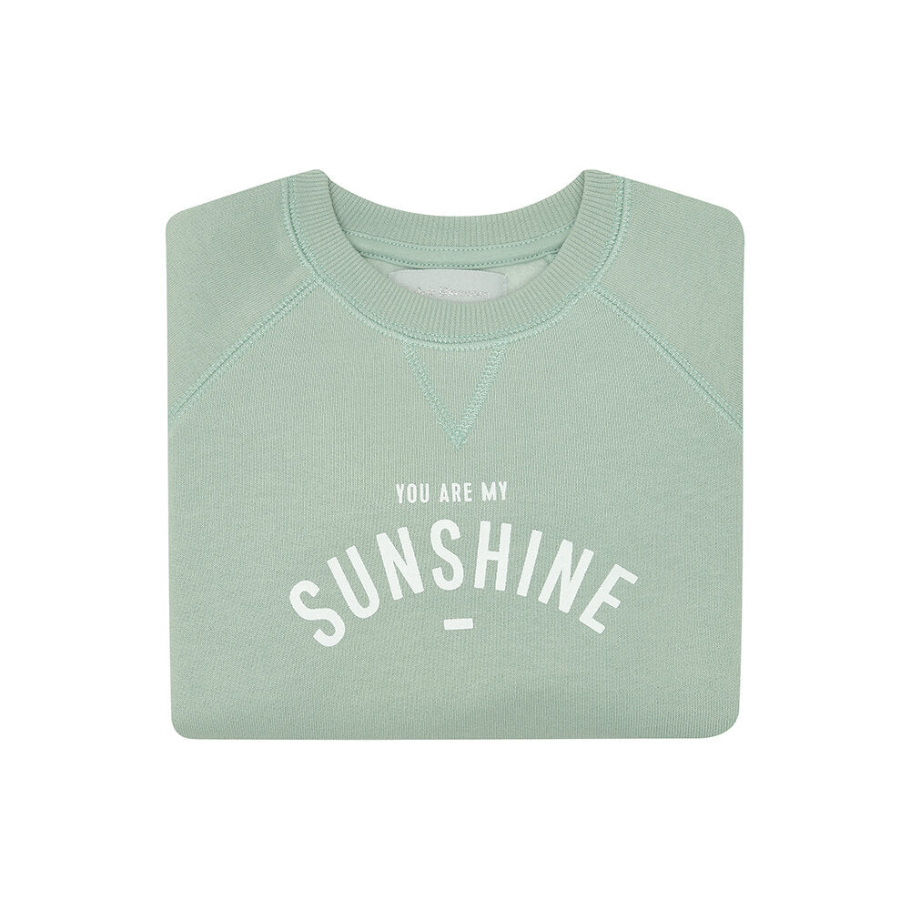 Bob & Blossom You Are my Sunshine Sweatshirt - Sage