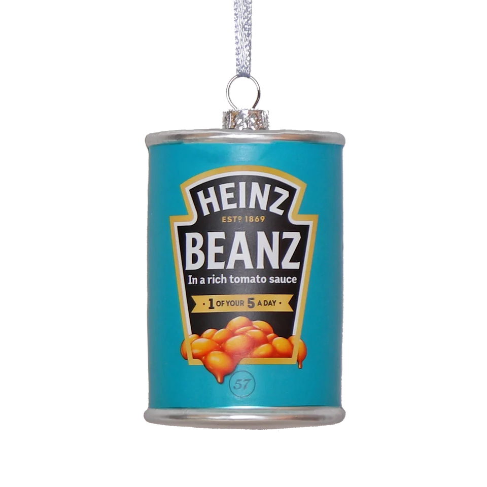 Heinz Beanz Glass Decoration