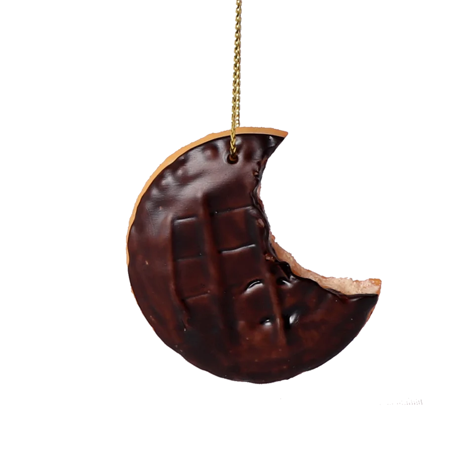 Jaffa Cake Resin Decoration