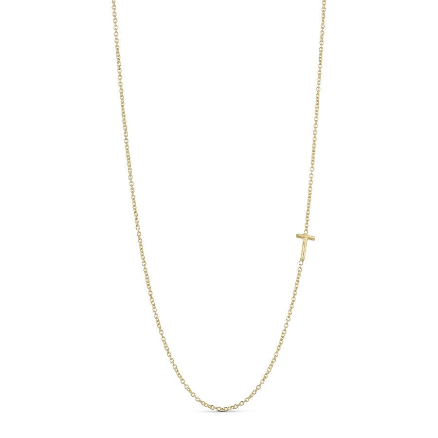 Pure By Nat Necklace With Letter