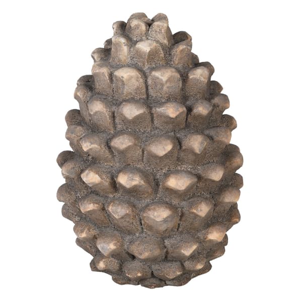 Natural Resin Pinecone Ornament