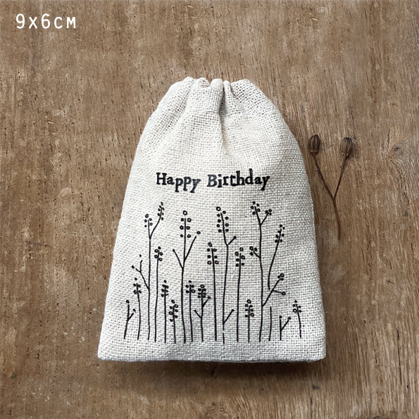 East of India Drawstring Bag