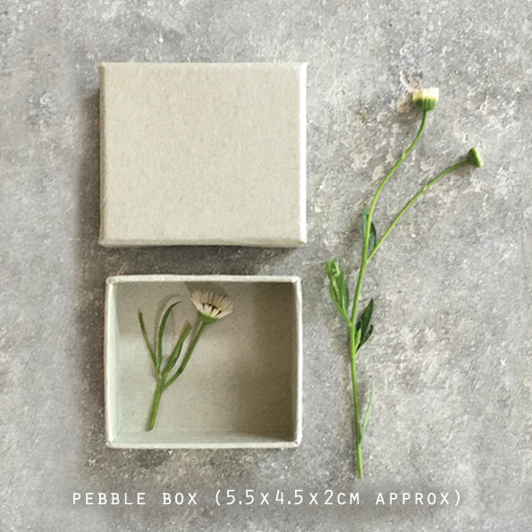 East Of India Pebble Gift Box