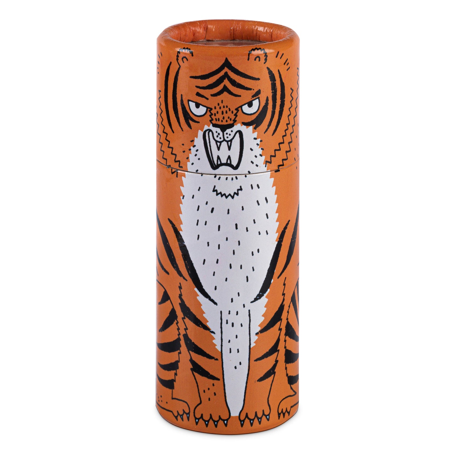 Cylinder Matchbox - Tiger