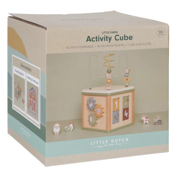 Little Dutch Activity Cube - Little Farm