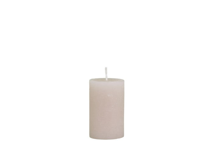 Macon Pillar Candle - Dusty Rose