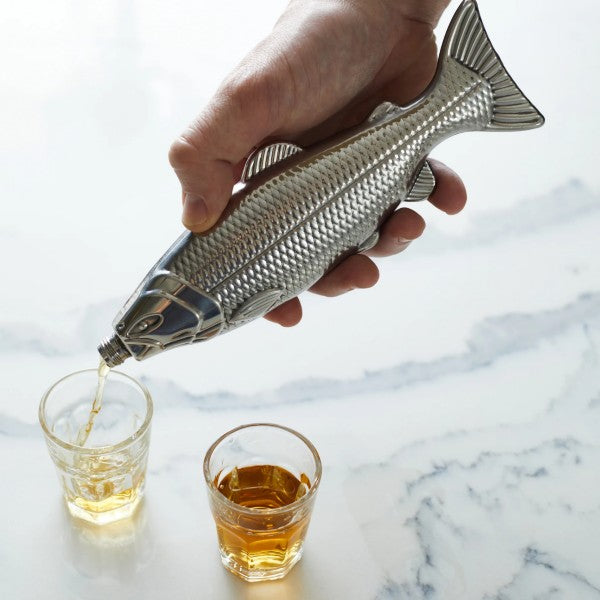 Gentlemen's Hardware Fish Hip Flask