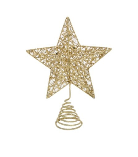 Gisela Graham Sparkle/Acrylic Tree Top Star