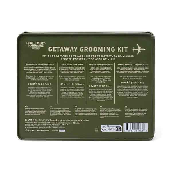 Gentleman's Hardware Getaway Grooming Kit