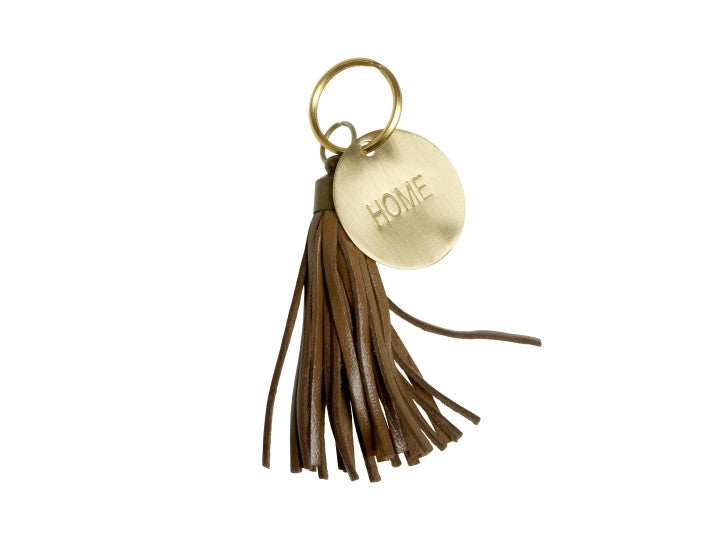 Keychain in Leather - Home