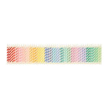 Meri Meri Rainbow Striped Mini Candles