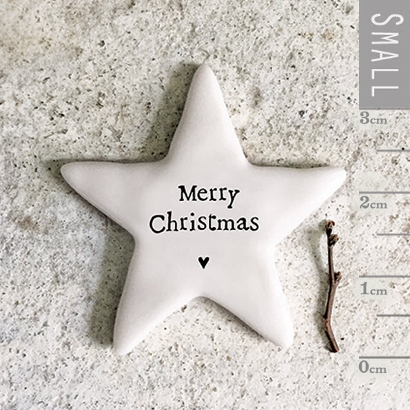 East of India Merry Christmas Tiny Token