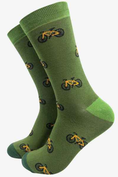 Men's Bamboo Socks Gift Box - Mountain Biking