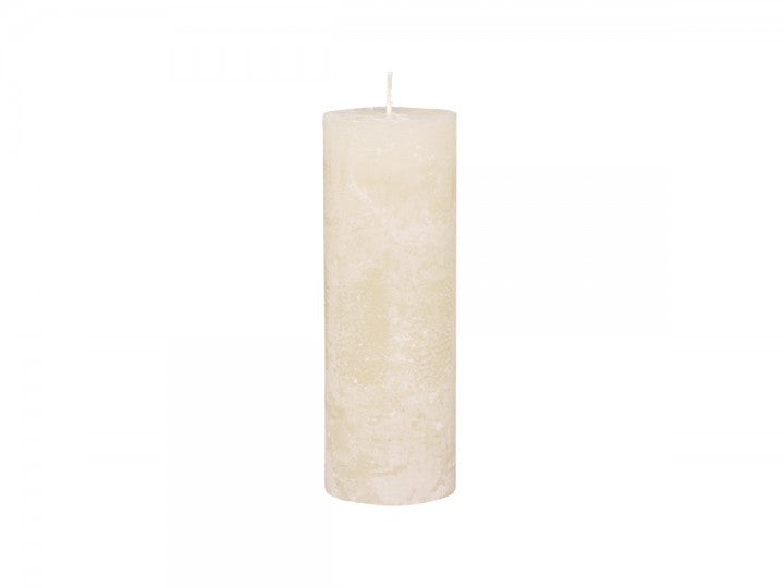 Macon Pillar candle Rustic - Nude