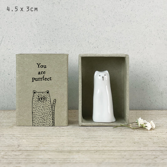 East of India Matchbox - You are Purrfect