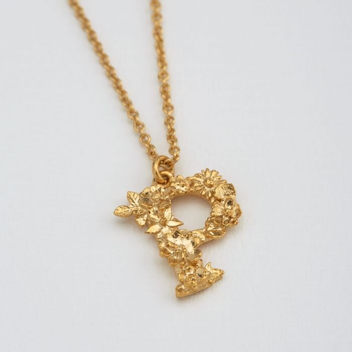 Alex Monroe Alphabet Necklace A-Z