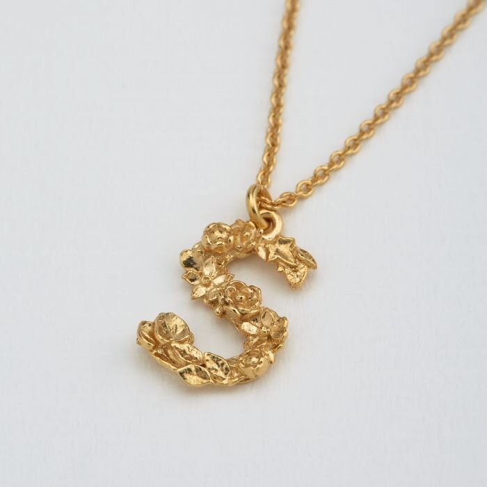 Alex Monroe Alphabet Necklace A-Z