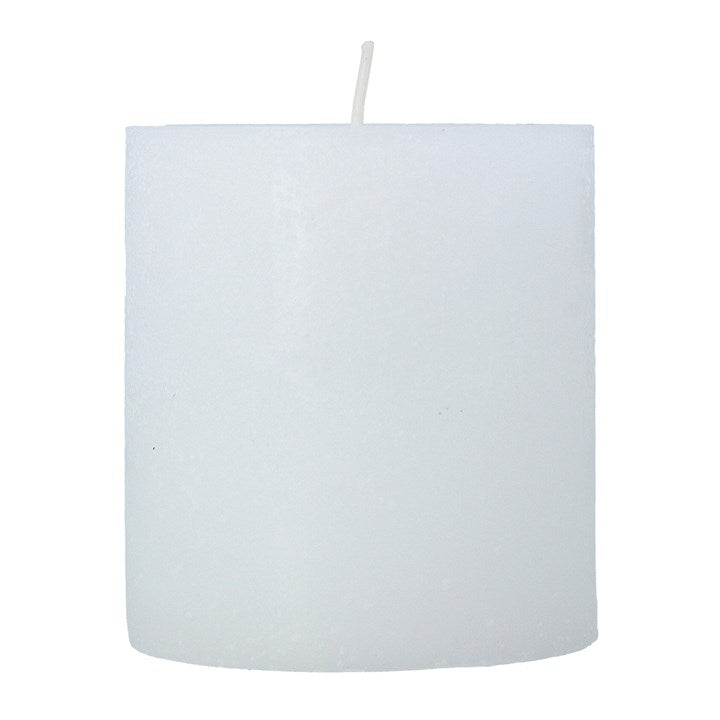 Gisela Graham Pillar Candle White