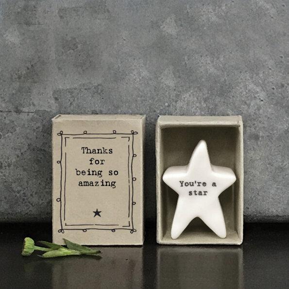 East Of India Matchbox Thanks For Being Amazing