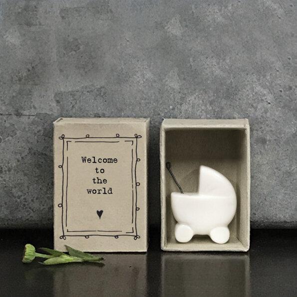 East Of India Matchbox Welcome to The World