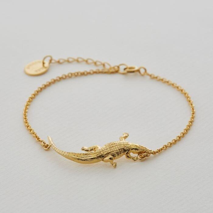 Alex Monroe Crocodile Bracelet