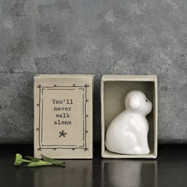 East of India Matchbox Little Dog