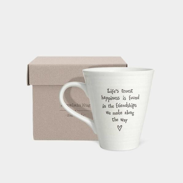 East Of India Lifes Truest Happiness Mug