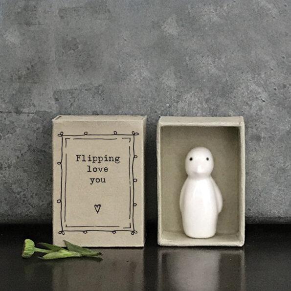 East Of India Matchbox Penguin