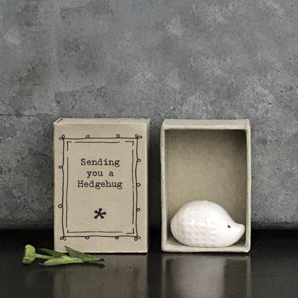 East Of India Matchbox Hedgehog