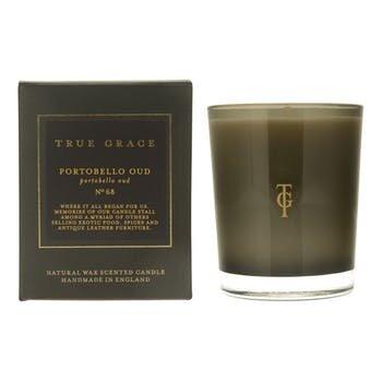 True Grace Manor Classic Candle Portobello Oud
