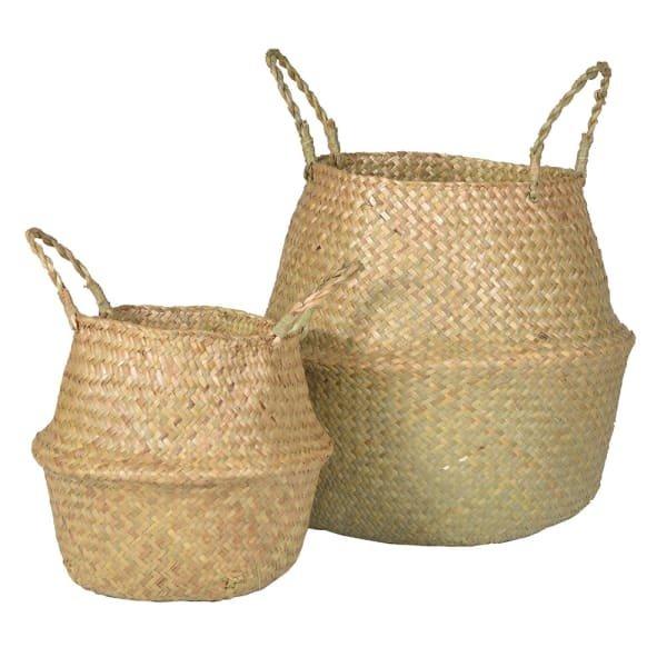 White Grass Baskets