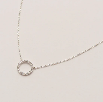 Estella Bartlett Circle CZ Necklace