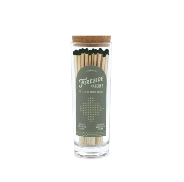 Paddywax Fireside Matches - Olive