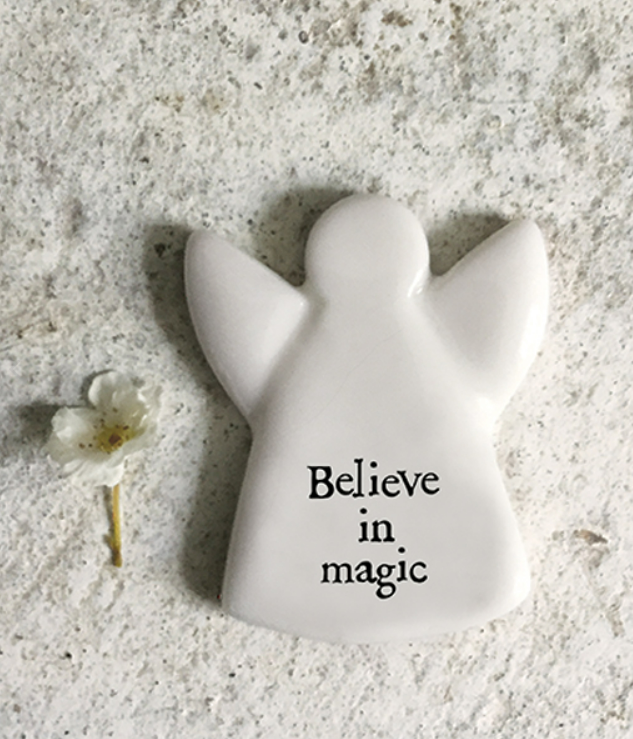 East of India Tiny Angel Token Believe In Magic
