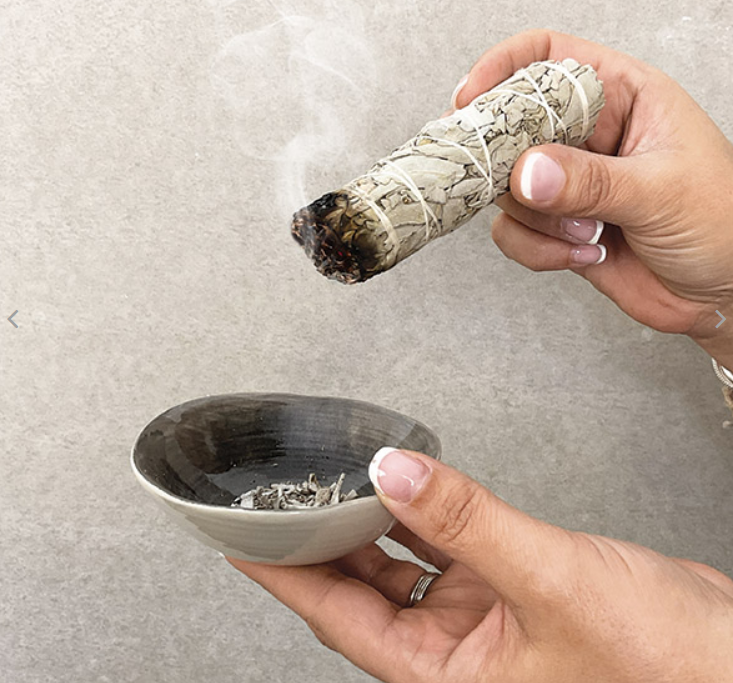 East of India Natural White Sage Smudge-Bundle