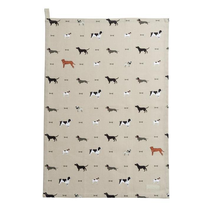 Sophie Allport Tea Towel - Woof