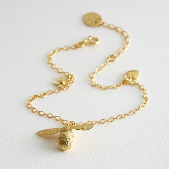 Alex Monroe Baby Bee Bracelet