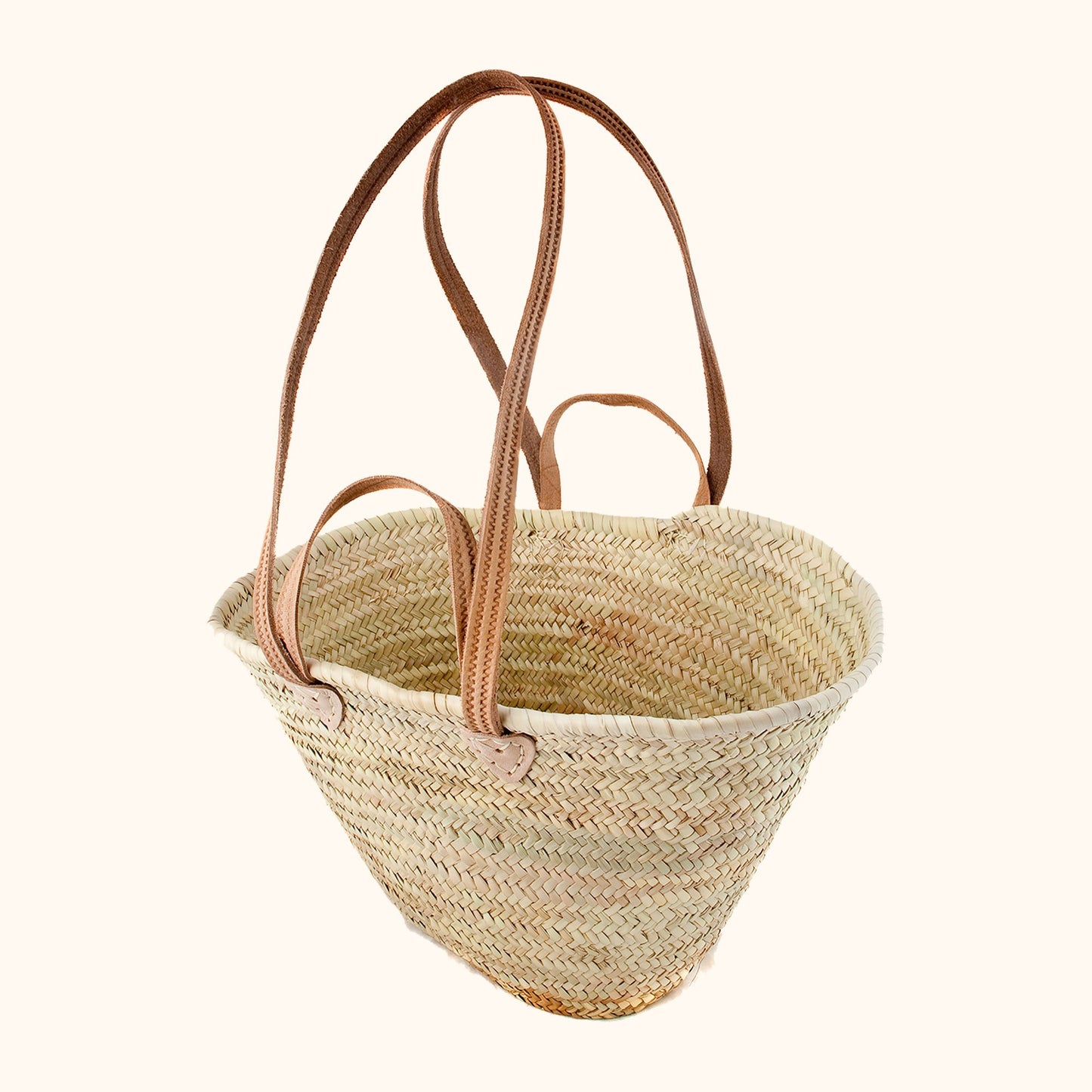 Moroccan Double Handle Shopping Basket