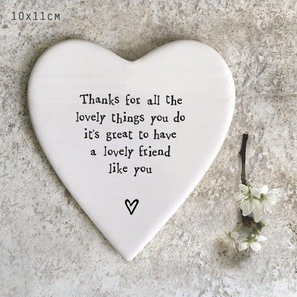 East of India Lovely Things Coaster