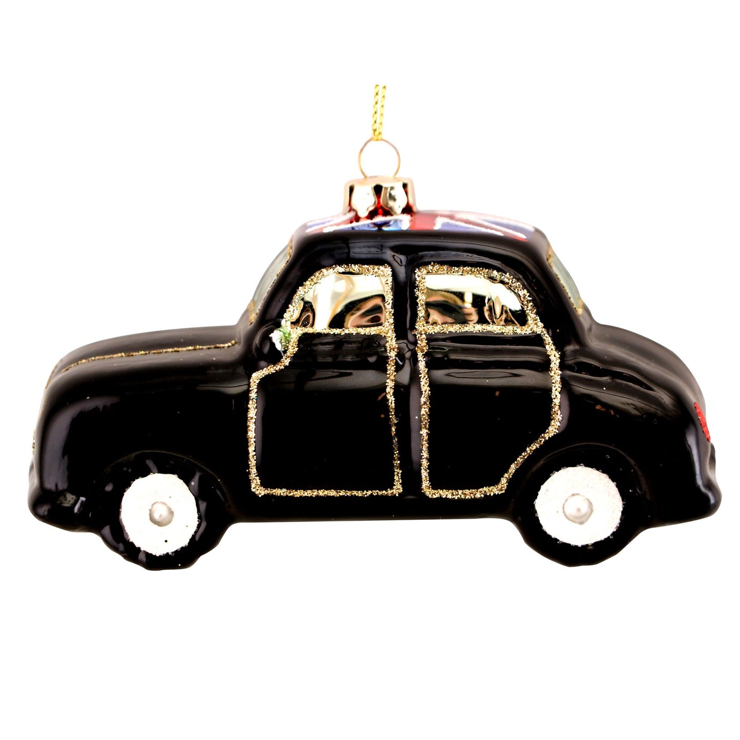 Gisela Graham Glass London Taxi Decoration