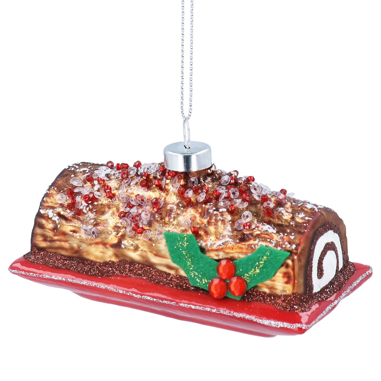 Gisela Graham Yule Log Decoration