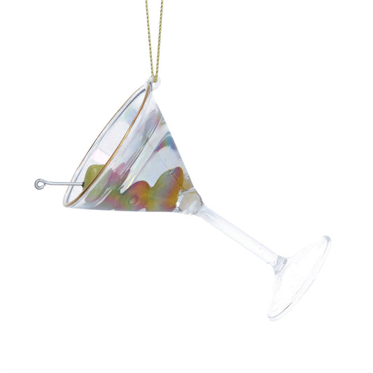 Gisela Graham Glass Dirty Martini