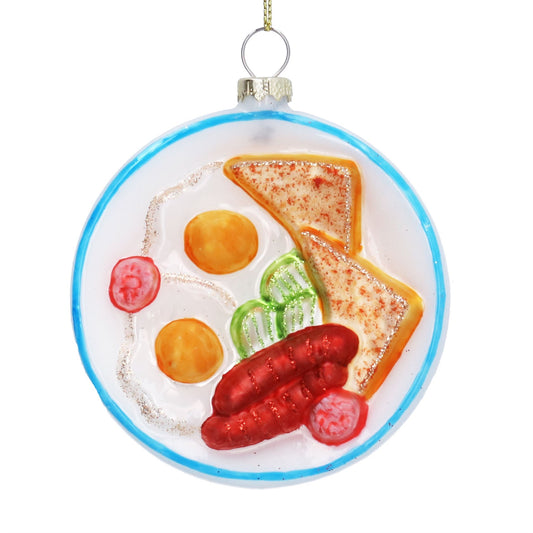 Gisela Graham Glass Shape - Full English